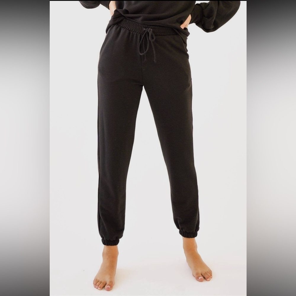 🆕Sweatsuit Jogger Loungewear Terry Set Black S, M & L Available - Picture 8 of 9
